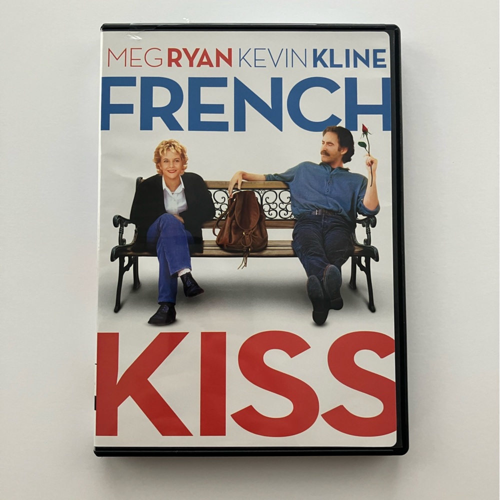Kiss French DVD - White, Red & Blue Cover